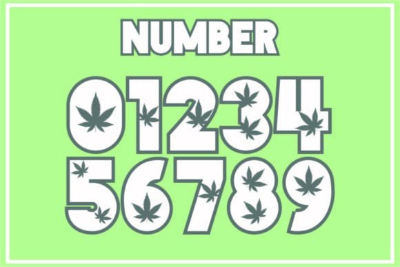 Cannabis Font - Preview 2