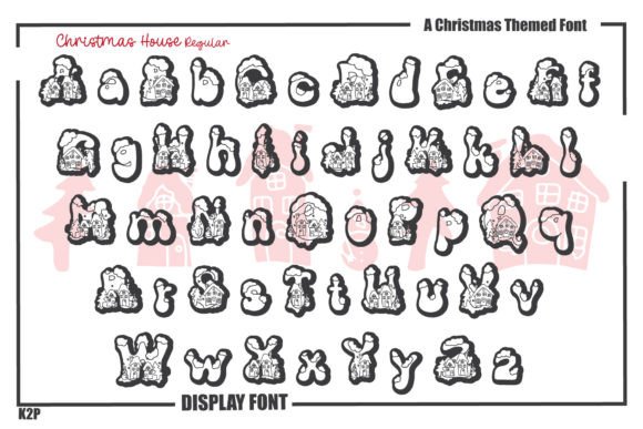 Christmas House Font - Preview 2