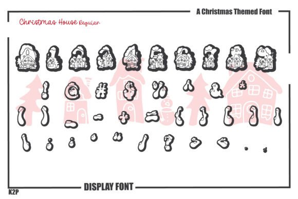 Christmas House Font - Preview 6