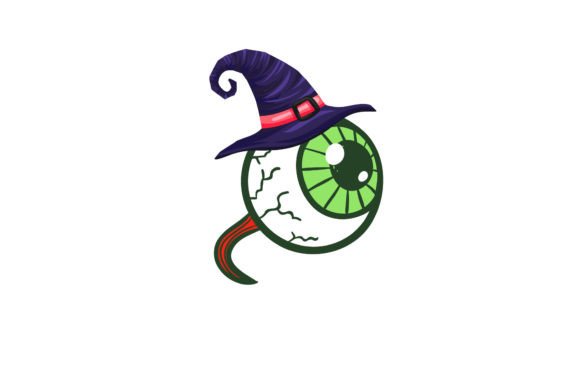 Halloween Witch Eye Graphic Illustrations By sedangdistudio