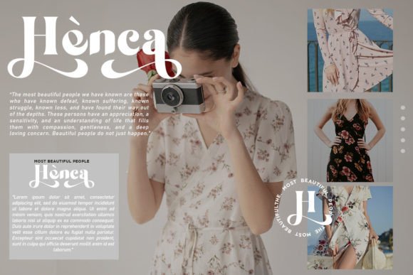 Evaline Font - Preview 3