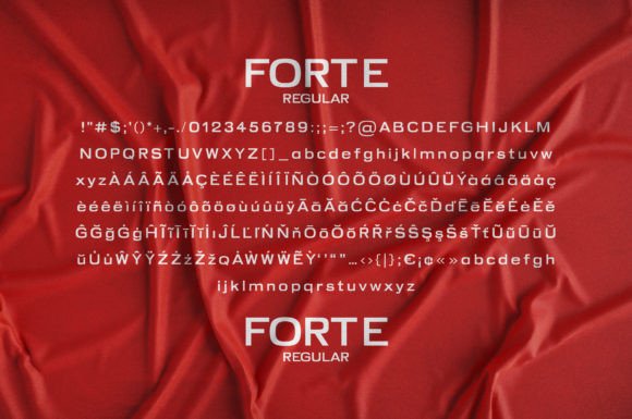 Forte Font - Preview 4