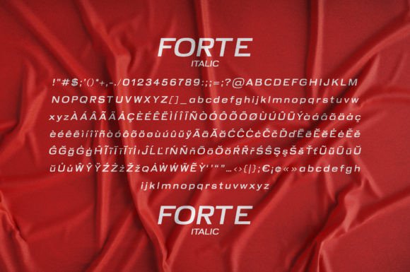 Forte Font - Preview 5