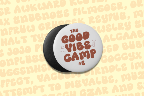 Groovy Day Font PNG with transparent background - Preview 2