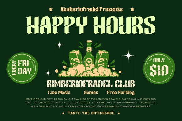 Kinure Font PNG with transparent background - Preview 1