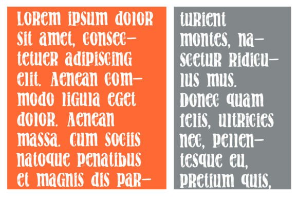 Lycan Font PNG with transparent background - Preview 3