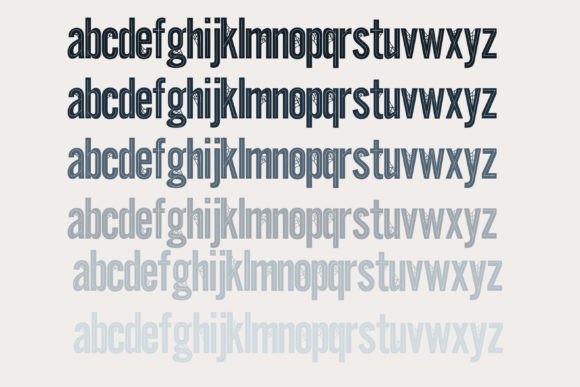 Mcgrew Boo Font PNG with transparent background - Preview 4