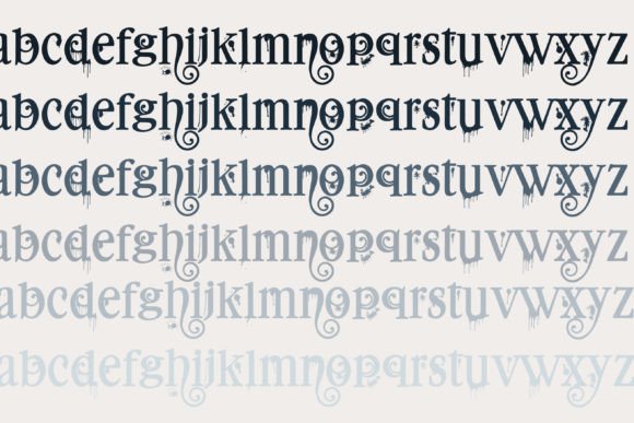 Millionaire Murder Font font preview - 4