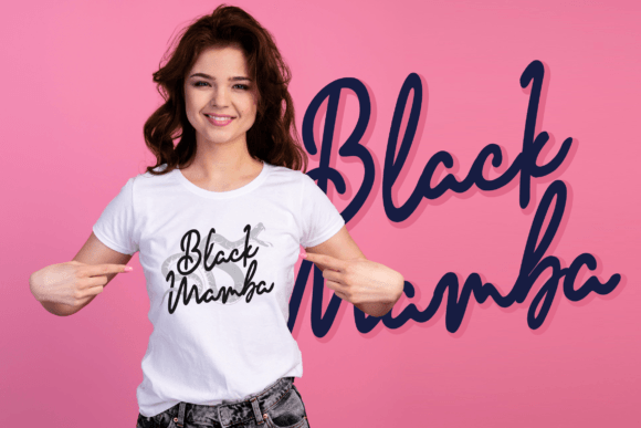 Mounlight Font PNG with transparent background - Preview 1