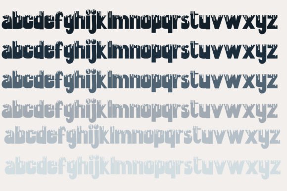Murder Rudge Font PNG with transparent background - Preview 4