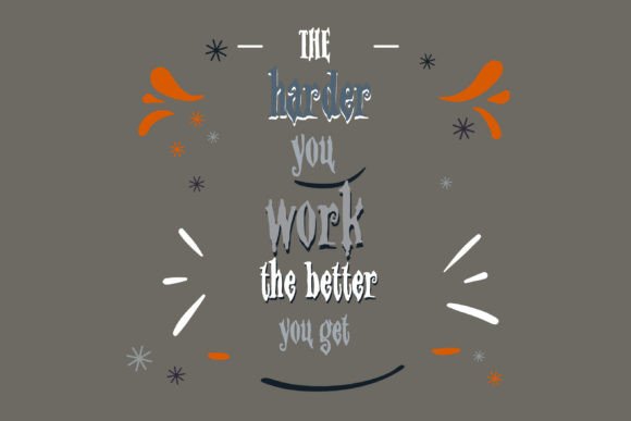 Mysterious Font PNG with transparent background - Preview 2