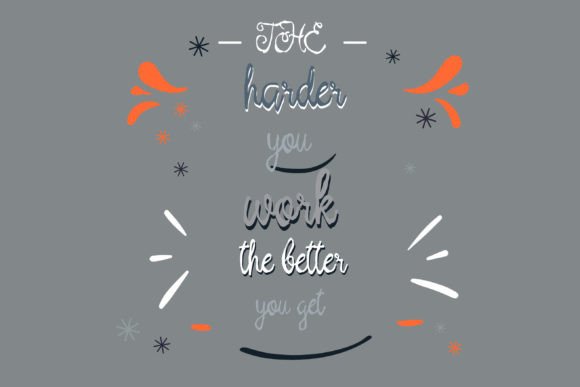Nightmarish Font PNG with transparent background - Preview 2