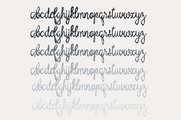 Nightmarish Font PNG with transparent background - Preview 4