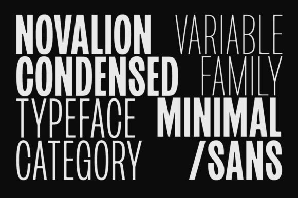 Novalion Font PNG with transparent background - Preview 1