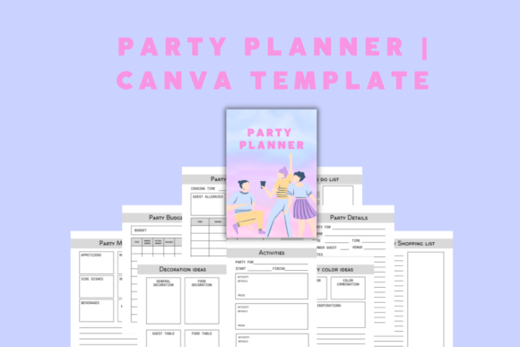 Planner Stickers Canva Template Graphic by Blooming Studio · Creative ...