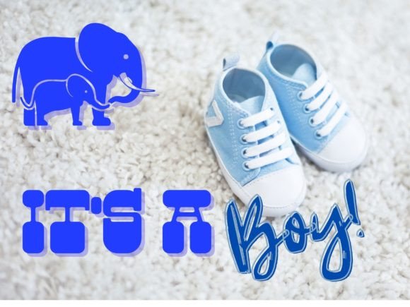 Pregnancy and Baby Font PNG with transparent background - Preview 4