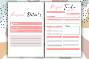 Project Tracker Printable Journal Graphic by LunArt · Creative Fabrica