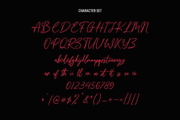 Shallous Font PNG with transparent background - Preview 6