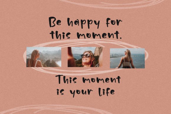 Moka Font PNG with transparent background - Preview 6