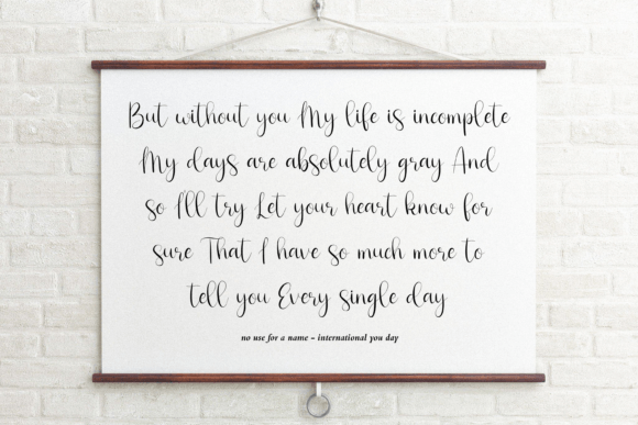 Nicola Aquine Font PNG with transparent background - Preview 4