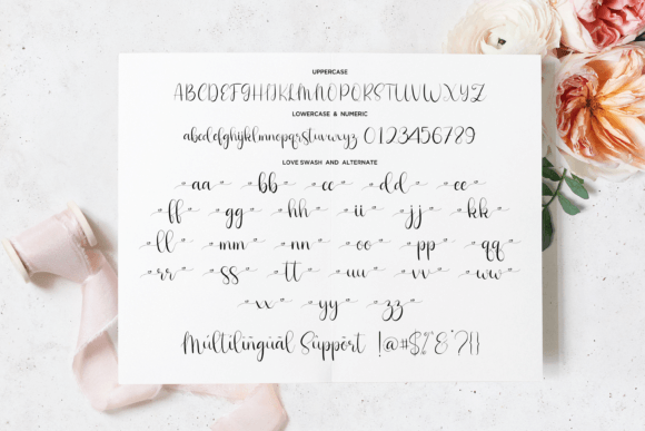Nicola Aquine Font PNG with transparent background - Preview 6