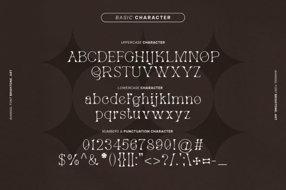 Avangel Font - Preview 1