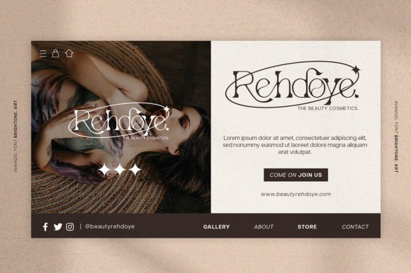 Avangel Font - Preview 4