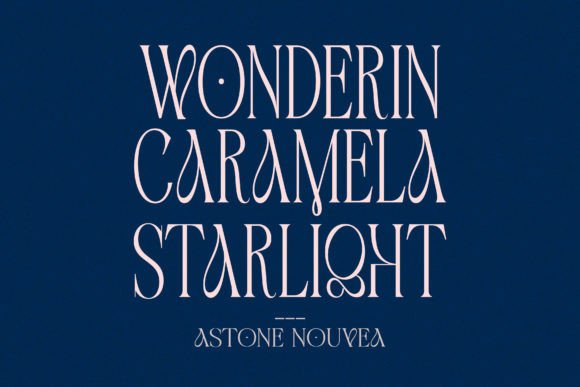 Astone Nouvea Font - Preview 5
