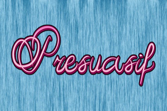 Firework Font - Preview 2