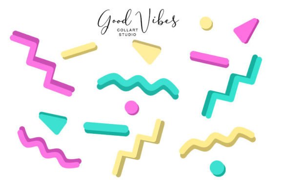 Memphis Patterns, 80s Design, Shapes