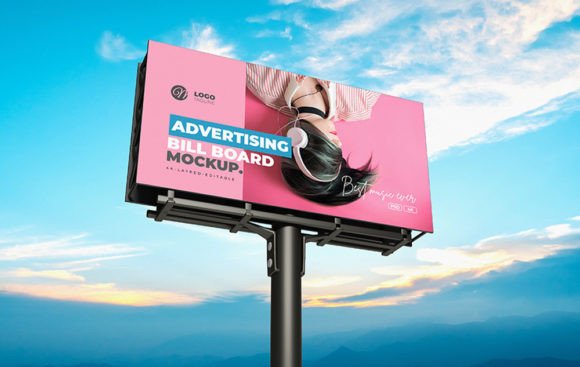 Outdoor Stand Banner Mockup Graphic by sujhonsharma · Creative Fabrica