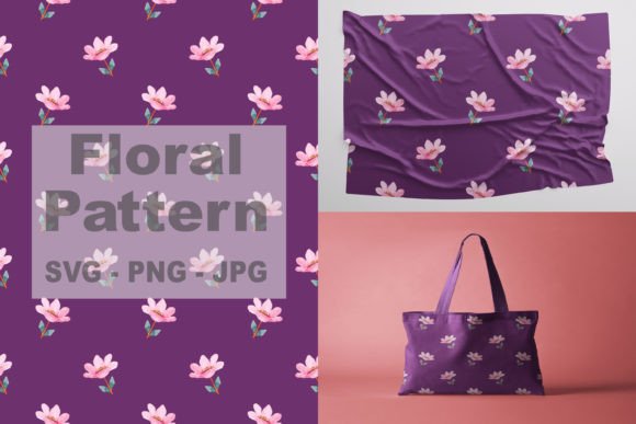 Seamless Floral Pattern Gráfico Patrones de Papel Por khld939