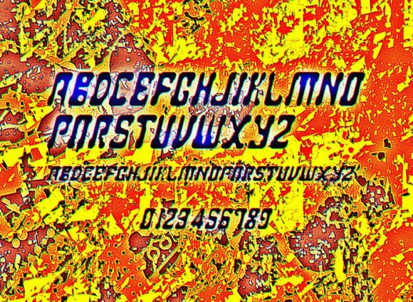 Gendoyosuper Font - Preview 2