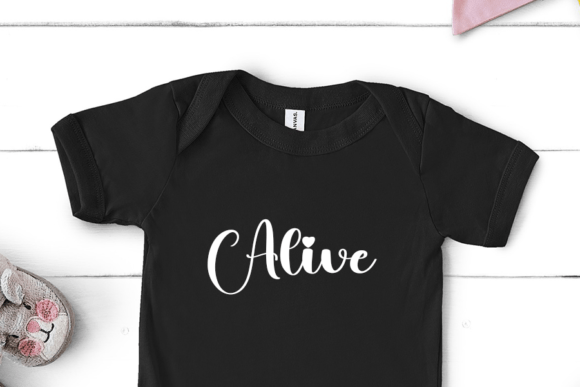 Alive Font - Preview 4