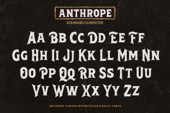 Anthrope Font - Preview 6