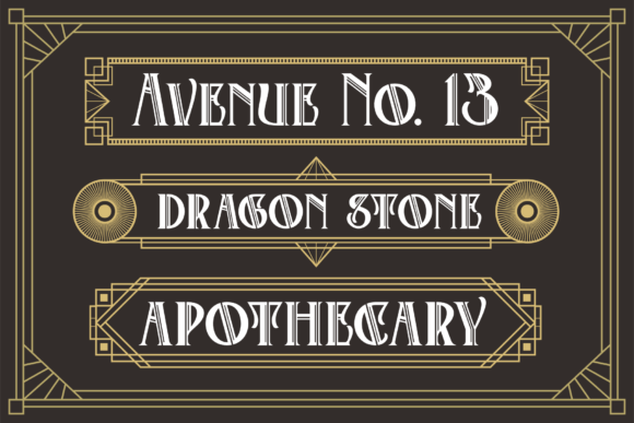 Art Nouveco Font - Preview 4