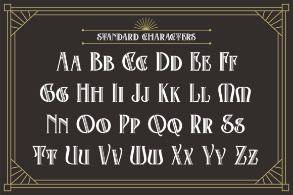 Art Nouveco Font - Preview 6
