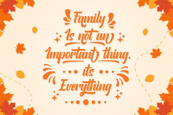 Autumn Monday Font - Preview 6