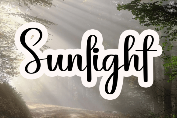 Black Dark Font - Preview 1