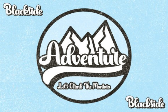 Blackside Font - Preview 3