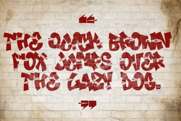 Break Age Font - Preview 5