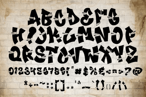 Break Age Font - Preview 1