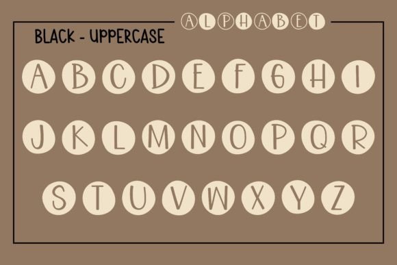 Bubble Dot Font - Preview 3