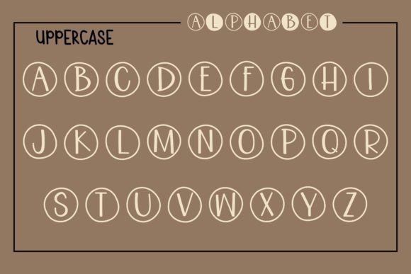 Bubble Dot Font - Preview 4