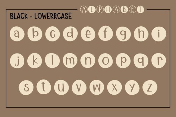 Bubble Dot Font - Preview 5