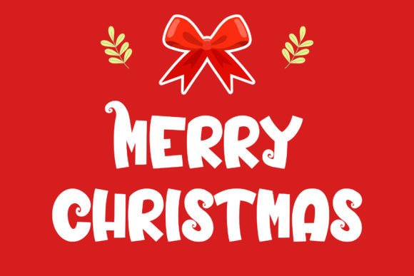 Christmas Melody Font - Preview 3