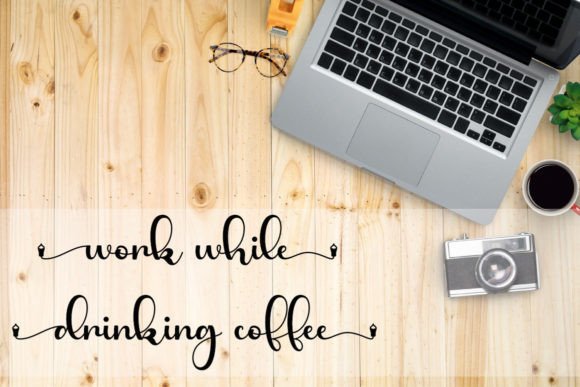Coffee Break Font - Preview 2