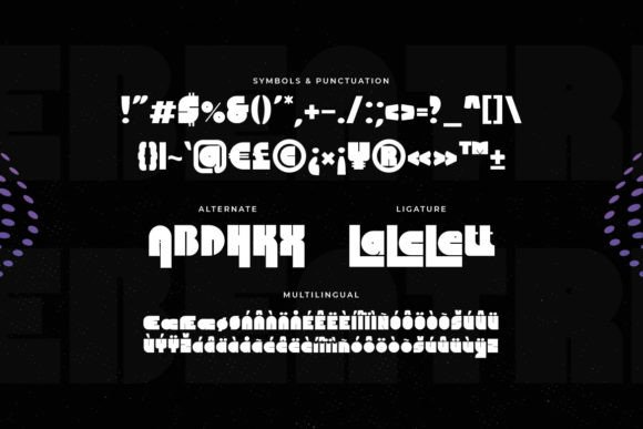 Debeatrix Font - Preview 2