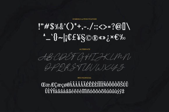 Deon Berney Font - Preview 2