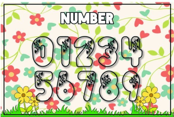Flower Font - Preview 2